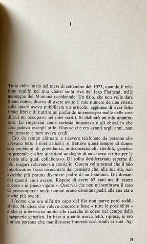 DAVID M. RORVIK A SUA IMMAGINE. LA CLONAZIONE DI UN UOMO ARNOLDO MONDADORI 1978 - Picture 5 of 12
