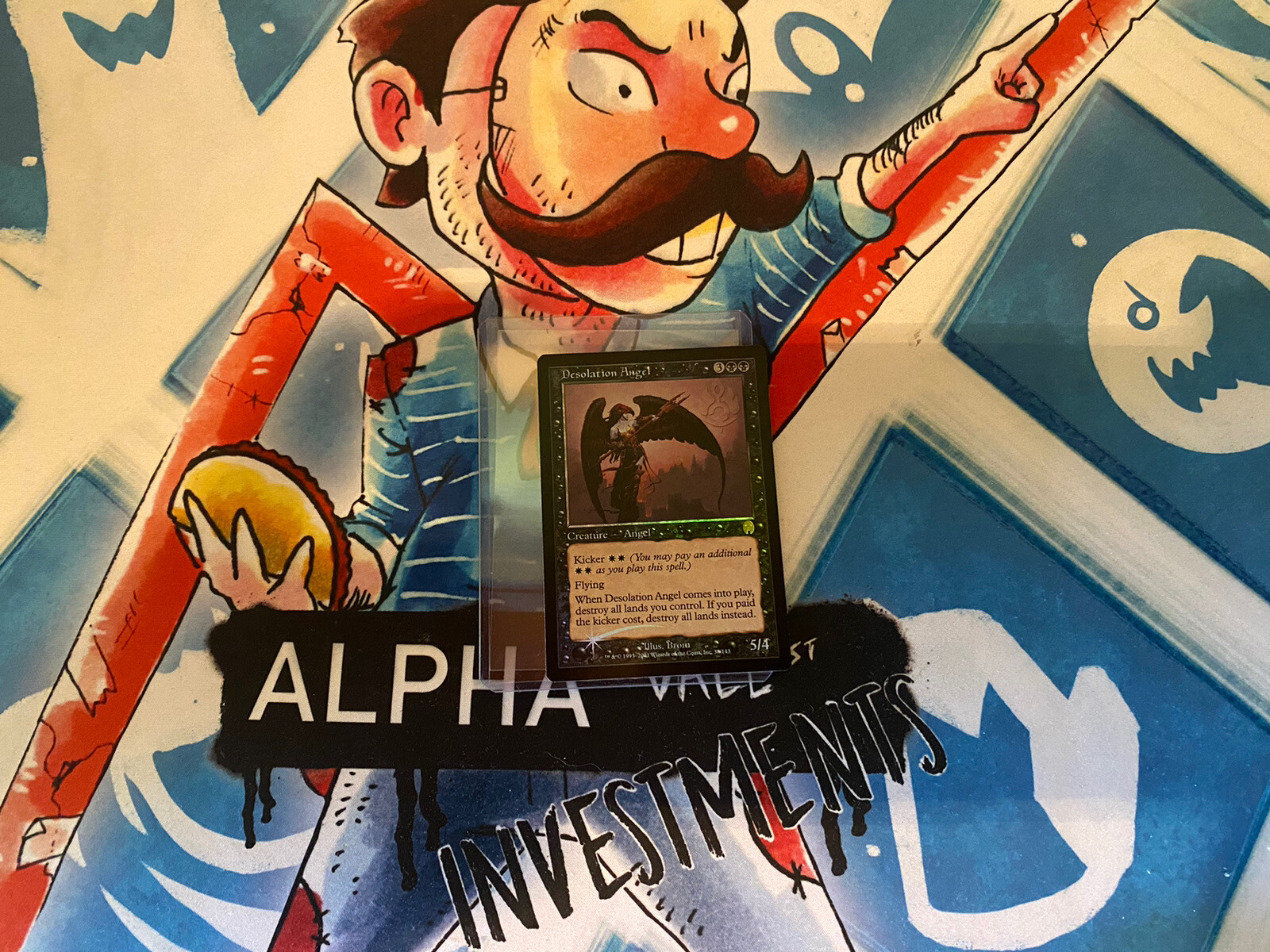 Desolation Angel NM Foil English Apocalypse Magic Card MTG Card Tracked Shipping