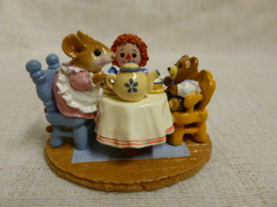 Wee Forest Folk Tea For Three Special Edition M-177 Retired 