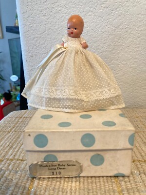 #210 Hush-a-bye Baby Series Long Dress ~ Nancy Ann Storybook Dolls Vintage