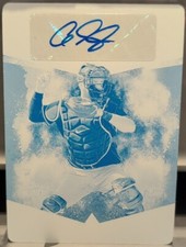 CAMERON GALLAGHER 2020 Panini Chronicles Ascension AUTO PRINTING PLATE SP 1/1 KC