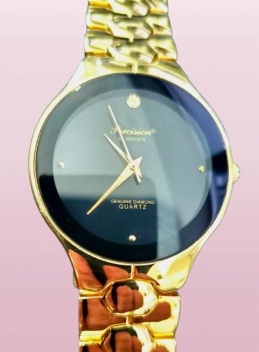 PRECISION BY GRUEN GENUINE DIAMOND QUARTZ WOMENS WATCH CLASSIC GP5060 NEW CUTE PRECISION BY GRUEN GENUINE DIAMOND QUARTZ WOMENS WATCH  main image 3