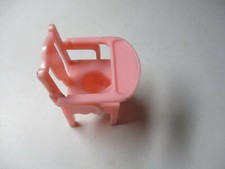 Renwal USA 1940 Plastic Dollhouse Miniature 1:16 Pink Potty Chair for Toddler 36