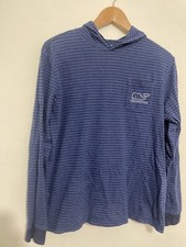 Vineyard Vines hoodie top xl boys blue pullover whale