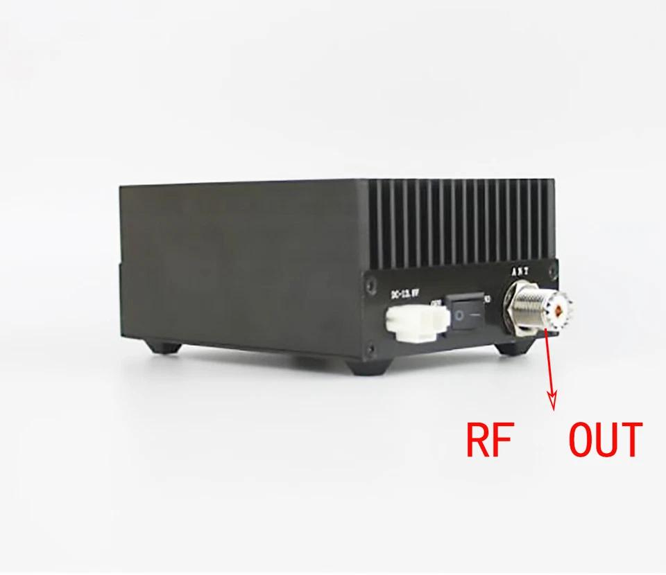 Amplificador RF Radioaficionado 80W 400-470MHZ DMR DPM RP25 C4FM UHF Alta Potencia 10-13.8V Foto 3 de 4