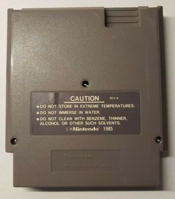 Tetris (Nintendo Entertainment System, 1989) NES CARTRIDGE & manual