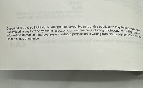 Barbri Bar Exam Review Lecture Handouts for California July 2019 - Feb 2020 - Picture 3 of 15