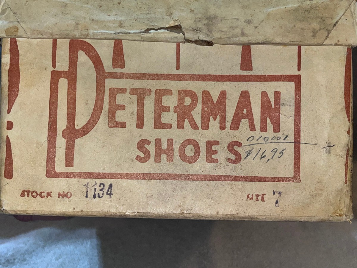NOS VTG Peterman - Mens Size 7 - Genuine Leather - Work  display picture 1