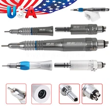 1-10 Dental slow low speed straight handpiece nosecone /air motor E-type 4H ty