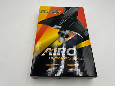 Boat Stingray AIRO Hydrofoil Stabilizer Fin  Whale Tail O/B Black 4hp-350hp