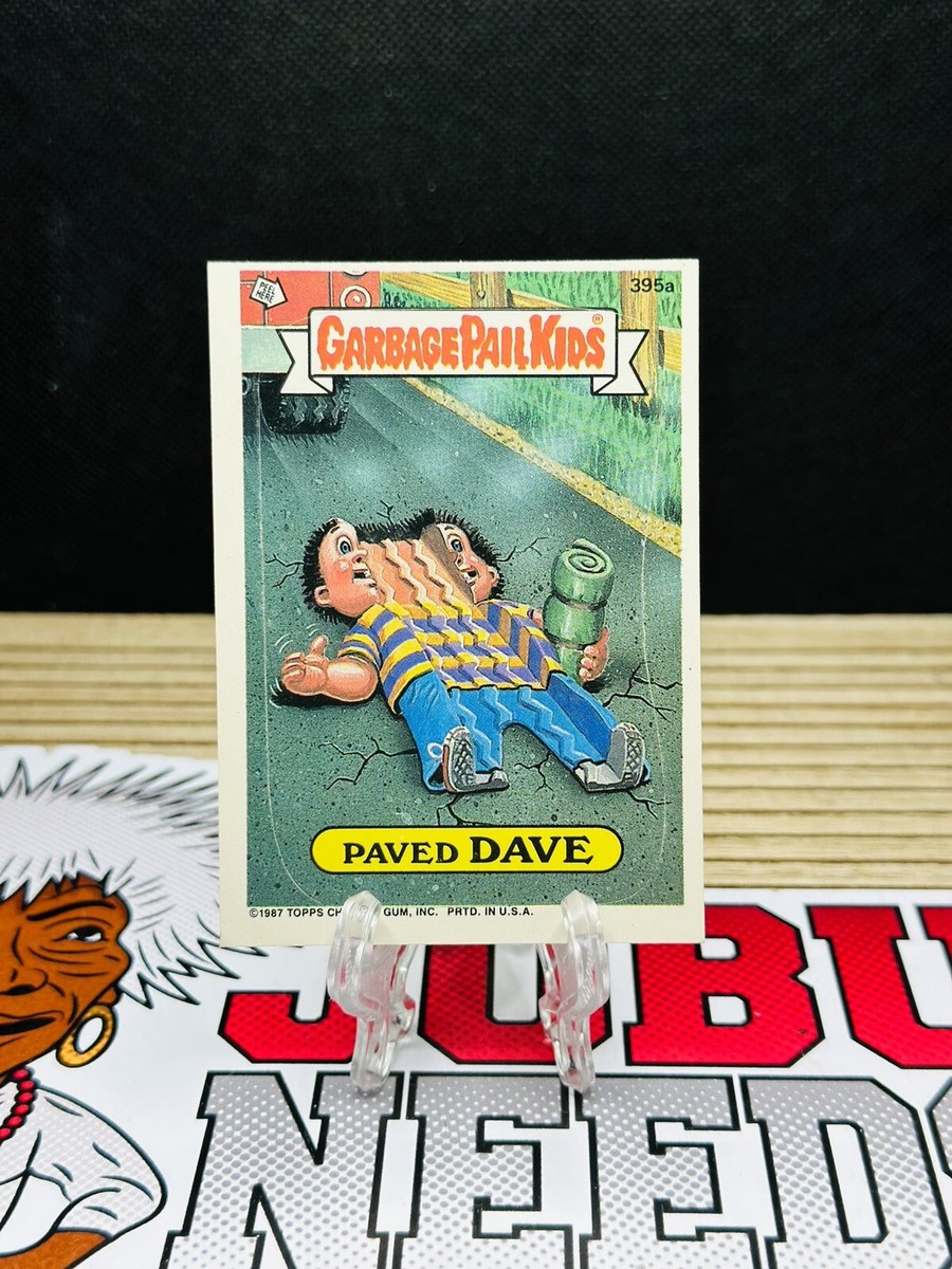 1987 Garbage Pail Kids 10th Series OS10 395a Paved Dave | eBay