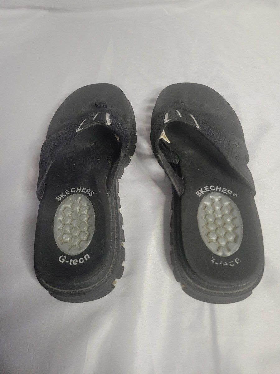 Skechers G-Tech Chunky Black Jammers (Size 9) | eBay display picture 1