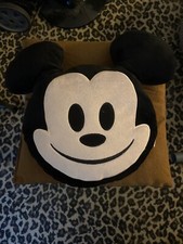 NEW Disney Emoji Plush Mickey Pillow