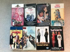 Romantic Comedy VHS Collection, 8 Tapes