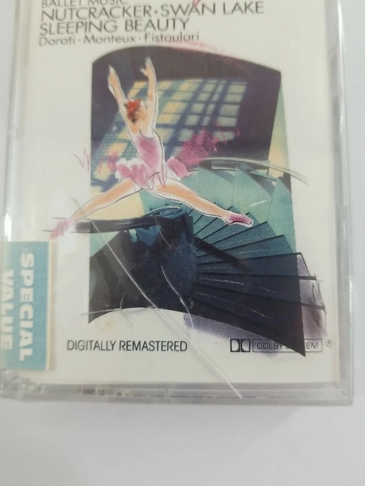 Tchaikovsky Ballet Music Nutcracker - Swan Lake - Sleeping Beauty Cassette Tape - Image 4 of 4