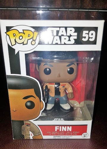 Funko Pop! Star Wars Episode 7 The Force Awakens Finn Vinyl 59 - Picture 2 of 2