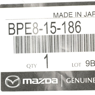 Mazda BPE815186 Genuine OEM Upper Hose for sale online | eBay