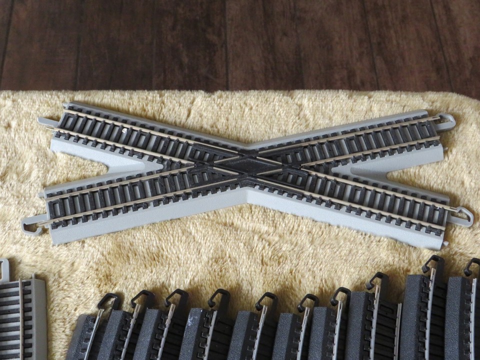 bachmann ho scale train tracks, bachmann ez track lot , ho model trains