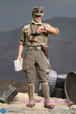 DID 1/6 D80151 WWII Africa Corps Infantry Captain Wilhem Action