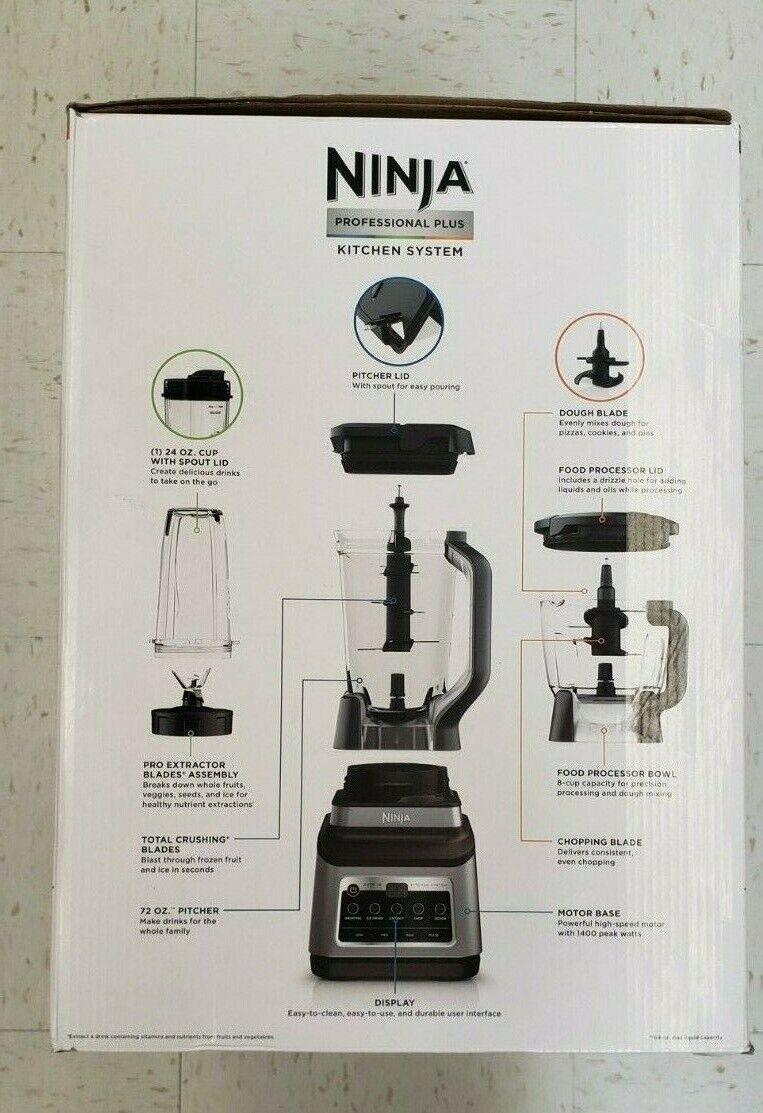 Ninja **BN801 Professional Plus Kitchen System with Auto-iQ Food