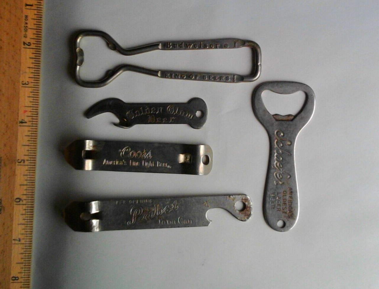 VINTAGE CHURCH KEY BEER BOTTLE OPENER LOTLOOK AT PICTURESTO BID