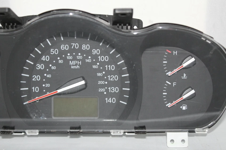 SPEEDOMETER 仪器簇 DASH 面板盖 08 09 起亚 SPECTRA 121,331 英里 — 第 4/4 张图片