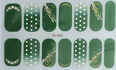 Color Gel Nail Polish Strips . ZX-3383. . Read Description Below