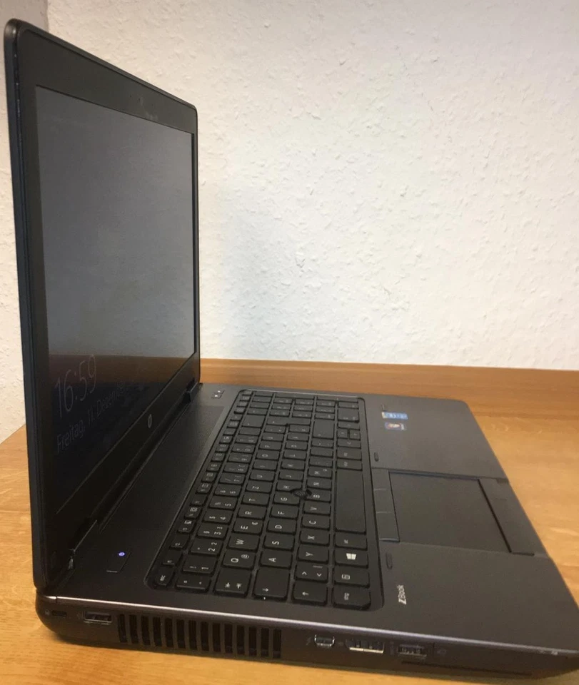 CAD ZERTIFIZIERTES WORKSTATION HP ZBOOK 15 G3 i7 4-KERNE 15,6"FHD 16GB 512SSD - Bild 4 von 4