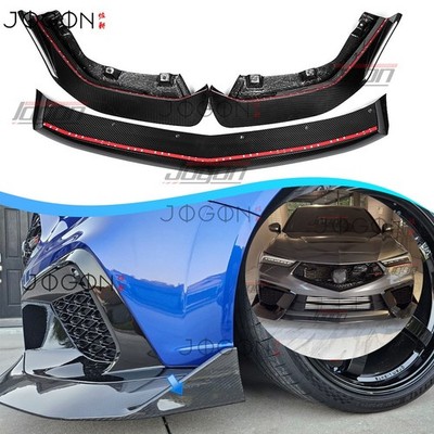 DE5 Dry Carbon For Acura Integra Type S 2023+ Front Lower Air Splitter Body Kits