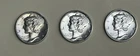 (TRIO)1939 P,D & S Mercury Dime ~ Choice/Gem BU ~Silver !BLAZER!