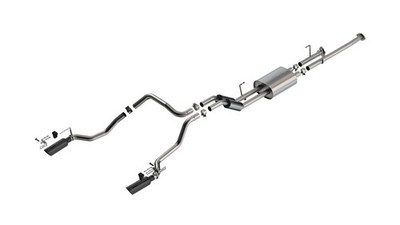 Borla 141025BC S-Type Cat-Back Exhaust System Fits 09-13 Tundra