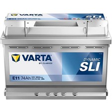 VARTA 574012068K262 Dynamic SLI Batterie de Démarrage 12V 74Ah 680A EN pour VW