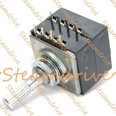 Potentiometer 250K Log Audio   Volume Control Pot Stereo W Loudness  M *tn