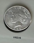 1922 S $1 Peace Silver Dollar High Grade Nice Choice MS/AU