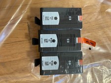 3 X Genuine HP 920XL Black High Yield Ink Cartridge CD975AN 140 Exp 12/2013
