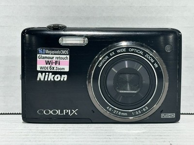 Nikon Coolpix S5200 Mega Pixels 6x Optical Zoom Compact