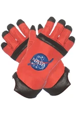 NASA Inspired Astronaut Adult Gloves (Orange)