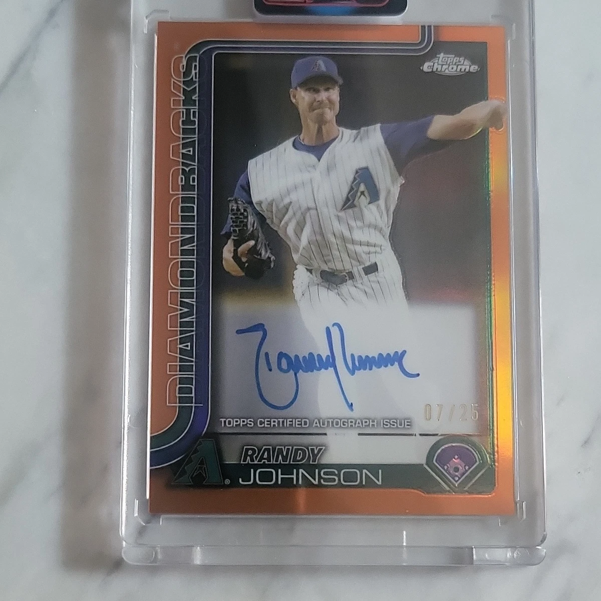 Randy Johnson Autograph Baseball Cards for sale | eBay