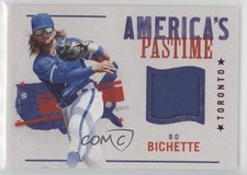 2022 Panini Chronicles America's Pastime Swatches Red Bo Bichette #APS-BO b7b