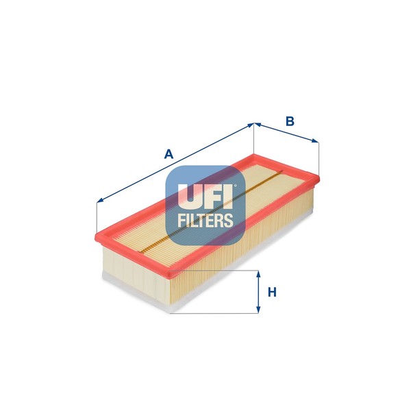 Ufi Luftfilter 30.210.00 Filtereinsatz FüR Peugeot Suzuki 207 3A 307 Tepee Sw 3H-image