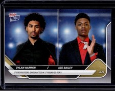 2025 Topps Now NBA Draft Night #DHAB Dylan Harper / Ace Bailey RC Rookie (Qty)
