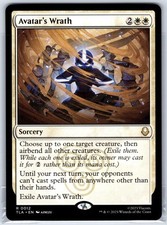 Avatar's Wrath 12 Rare Avatar: The Last Airbender Magic: The Gathering ainezu