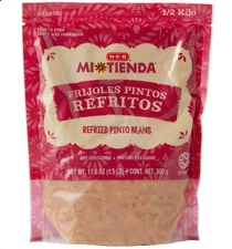 H-E-B Mi Tienda Frijoles Pintos Refritos Refried Beans, 17.6 oz