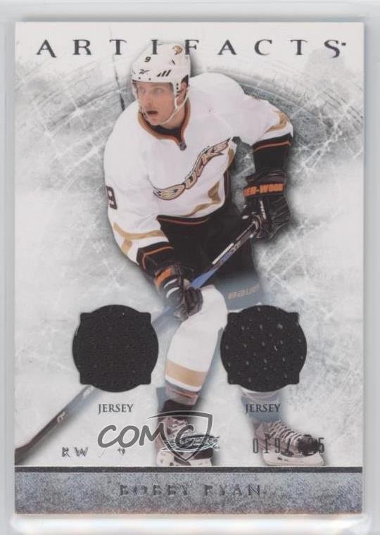 2012-13 Upper Deck Artifacts Jersey/Jersey 19/125 Bobby Ryan #5 0x1z