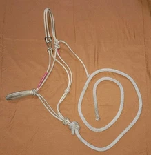 Easy On Rope Horse Halter With Lead Rope