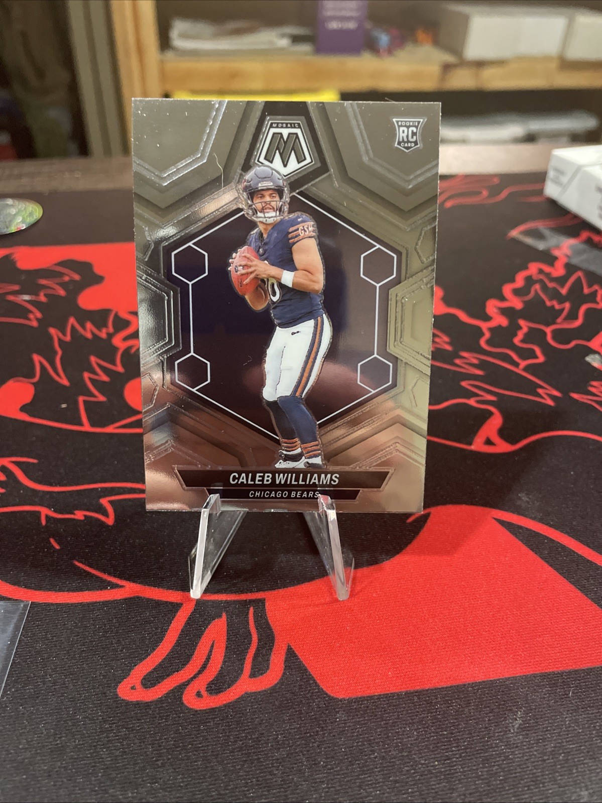 2024 Panini Mosaic - Rookies Caleb Williams #301 Silver Prizm (RC)