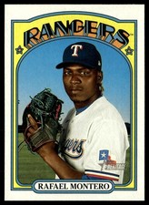 2021 Topps Heritage Rafael Montero Texas Rangers #82