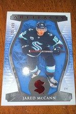 2023-24 Upper Deck Artifacts - Jared McCann Ruby Insert /499 Kraken