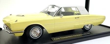 KK Scale 1/18 Scale KKDC181344 - 1966 Ford Thunderbird Hardtop Coupe - Yellow