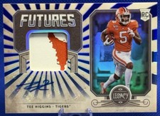 Tee Higgins 2020 Panini Legacy RC Relic Patch Auto #14/25 SP!  Clemson/Bengals🔥